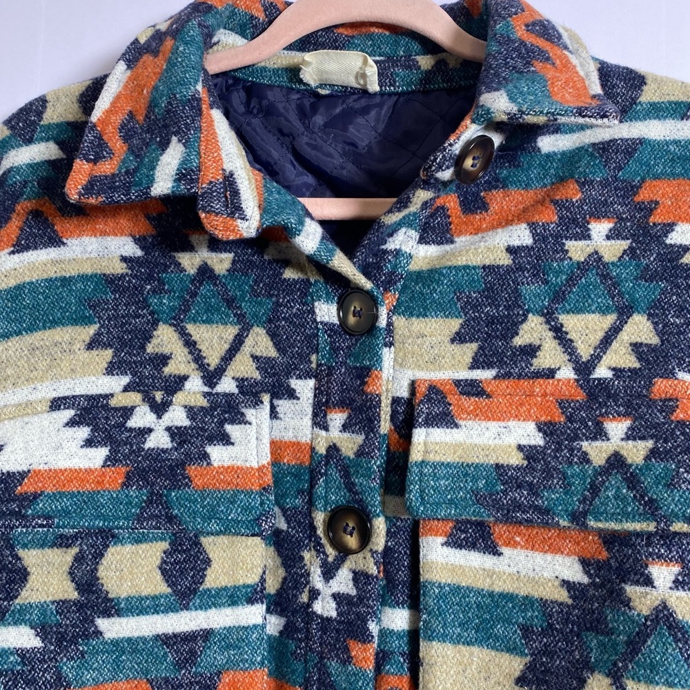 Patterned Multicolor Women's Blazer - image 7